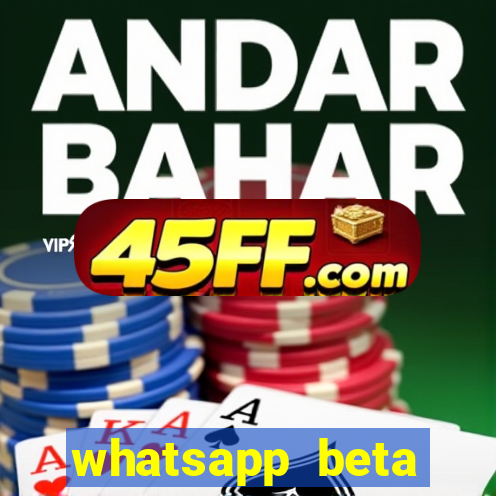 whatsapp beta mirror apk